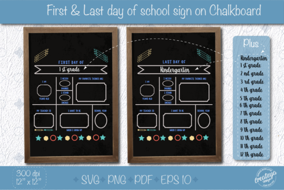 First Day of School SVG Milestone Svg