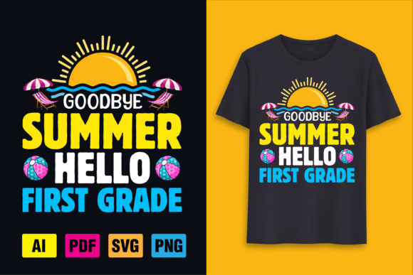 First Grade Graphics for T-Shirt Designs