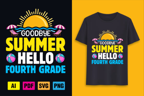 Fourth Grade Graphics for T-Shirt Designs