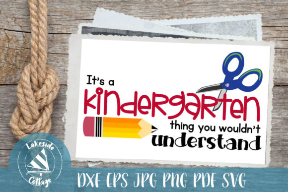 It's a Kindergarten Thing