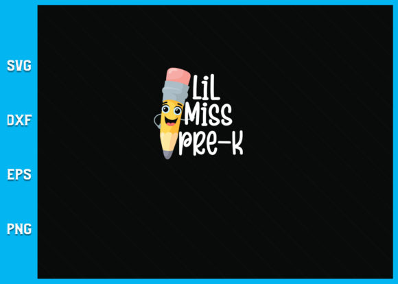Kids Little Miss Pre-K Graphics and Crafts