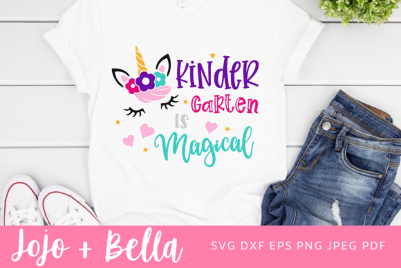 Kindergarten is Magical Svg, Graphics and Crafts