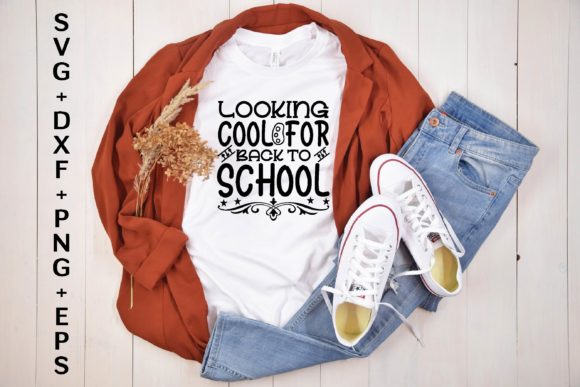 Looking Cool for Back to School Svg Graphics
