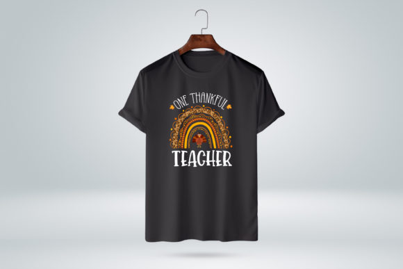 One Thankful Teacher Thanksgiving TShirt