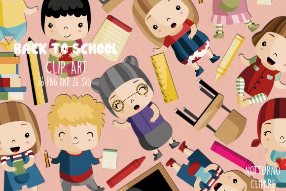School Clipart - Set of 26