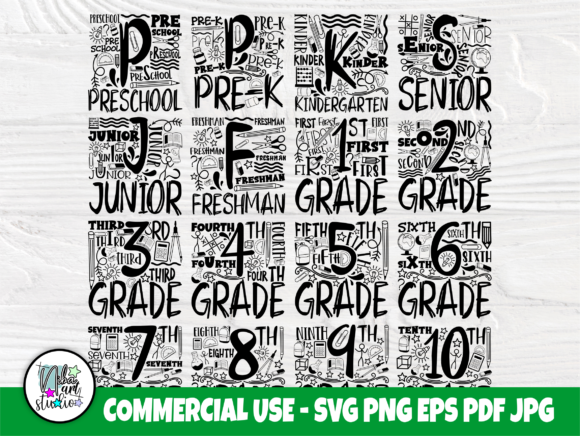 School SVG Bundle: Graphics & Crafts for Branding