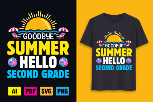 Second Grade Graphics for T-Shirt Designs