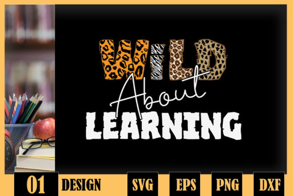 Wild About Learning Teacher Leopard Graphics